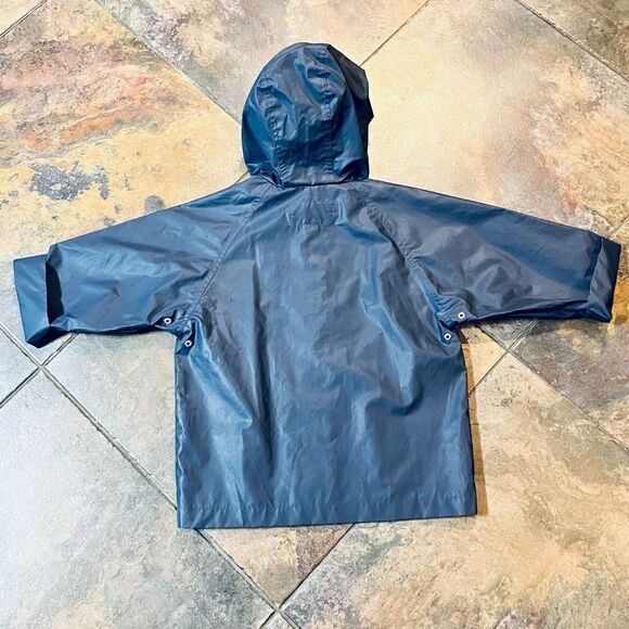 Old Navy Kids Navy Rain Coat XXS - Picture 2 of 9
